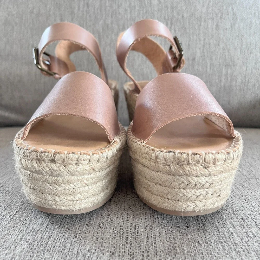 Soludos Anthro Minorca Women's Platform Wedge Sz 10